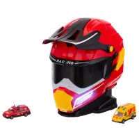 Набор "Гонки" "BeBoy" свет. и звук. эффекты, 2 машинки в комплекте, шлем, трансформируется