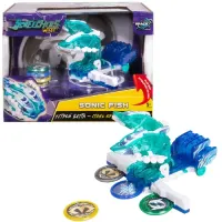 Screechers Wild Машина-трансформер Соник Фиш S3