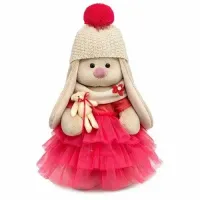 BUDI BASA Зайка Ми с мишкой (малый) 25см