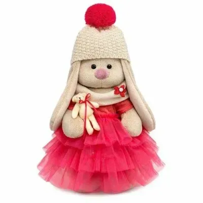 BUDI BASA Зайка Ми с мишкой (малый) 25см