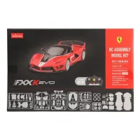 Машина р/у 1:18 ferrari fxx evo конструктор 84дет. в кор. Rastar 