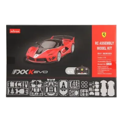 Машина р/у 1:18 ferrari fxx evo конструктор 84дет. в кор. Rastar 