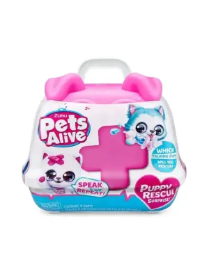 Игровой набор  ZURU PETS ALIVE PET SHOP питомец-повторюшка с аксессуарами , звук