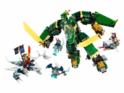 Конструктор LEGO Ninjago Реактивный робот-самолёт Ллойда