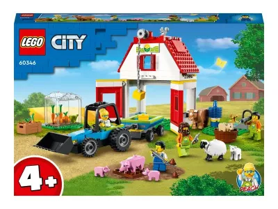 Конструктор LEGO CITY “Ферма и амбар с животными“ 