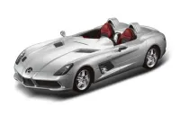 Машина р/у 1:12 Mercedes-Benz SLR, 50х22х20.5см, цвет серебряный 40MHZ