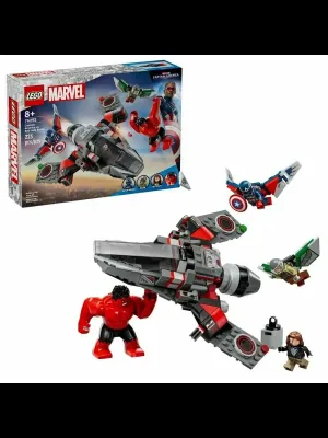 Конструктор LEGO Marvel Капитан Америка против Красного Халка