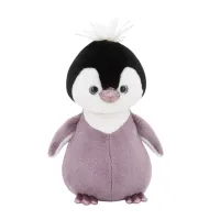 Пушистик Пингвинёнок сиреневый 35 см