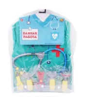 Важная работа. Форма доктора, 10 предметов в наборе с аксессуарами