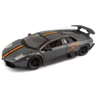 Машинка die-cast Murcielago LP 670-4 SV China Limited Edition, 1:24, серая, открывающиеся 