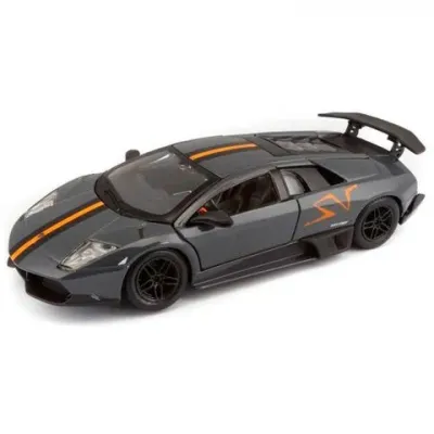 Машинка die-cast Murcielago LP 670-4 SV China Limited Edition, 1:24, серая, открывающиеся 