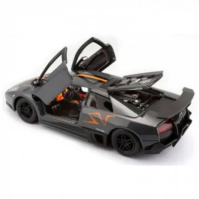 Машинка die-cast Murcielago LP 670-4 SV China Limited Edition, 1:24, серая, открывающиеся 