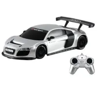 Машина р/у 1:24 AUDI R8 серебряный
