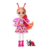 Enchantimals Гламурная вечеринка Кукла Божья коровка Ладонна с питомцем