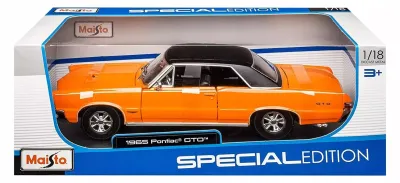 Машинка die-cast  1965 Pontiac GTO, Maisto