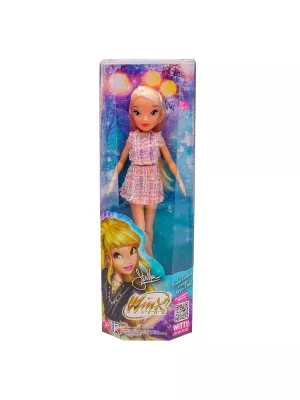 Шарнирная кукла Winx Club Модная Стелла с крыльями, 24 см,