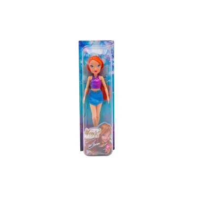 Шарнирная кукла Winx Club Блум с крыльями, 24 см.