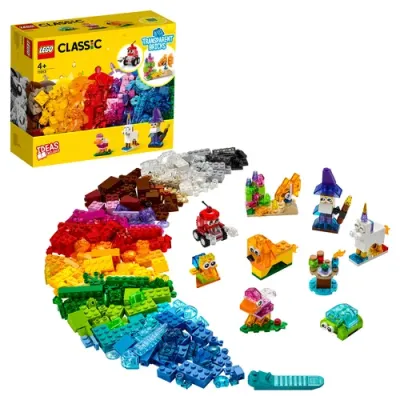 Конструктор LEGO CLASSIC Прозрачные кубики