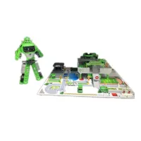 Машина, трансформируется в парковку и робота, в коробке