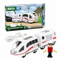 Brio пассажир.поезд,движ.вперед-назад с USB подзарядкой,3 эл.