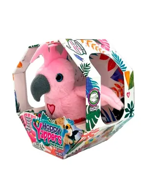 Интерактивная игрушка со слэп-браслетом Happy Yappers Какаду
