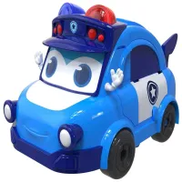 GoGo Bus Полицейская машина трансформер со светом и звуком