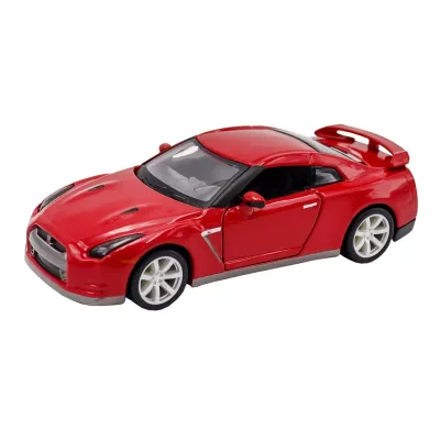 Машинка die-cast Nissan GT-R (R35) 2009, 1:32, красная