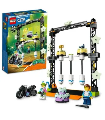 Конструктор LEGO CITY Трюковое испытание Нокдаун