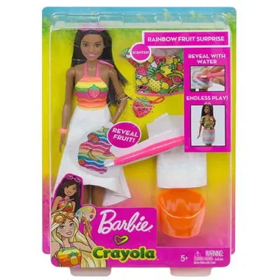 Barbie x Crayola  Фруктовый сюрприз