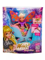 Шарнирная кукла Winx Club “Bling the Wings“ Стелла с крыльями и глиттером, 24 см,