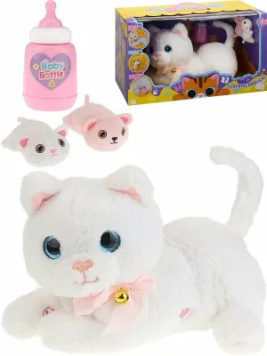 Тактильно-интерактивная игрушка "Кошка с котятами"