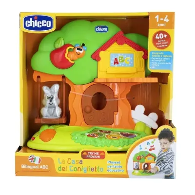 Chiccо Игрушка Говорящий домик Bunny House