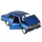 Машина металл свет-звук LADA 2107, 17 см, дв., кап.,баг.,инер.,синий,кор. 