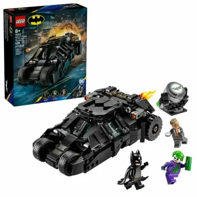 Конструктор LEGO DC Тумблер Бэтмена против Двуликого и Джокера