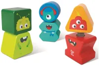 Развивающий набор "Конструктор цветной", Закручивающиеся монстрики (Основная)