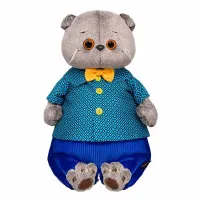 BUDI BASA Басик в рубашке с ромбами и брюках 25см