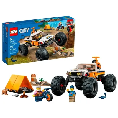 Конструктор LEGO CITY Внедорожные приключения 4x4