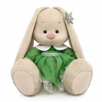 BUDI BASA Зайка Ми в нарядном платье и со снежинкой (большой) 23см