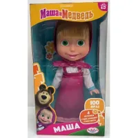 Кукла Маша и Медведь 25см, КАРАПУЗ 