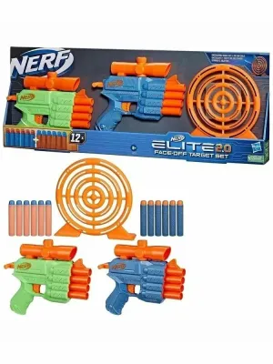 Набор игрушечного оружия Hasbro - Два Бластера Nerf Elite 2.0 Face Off Target