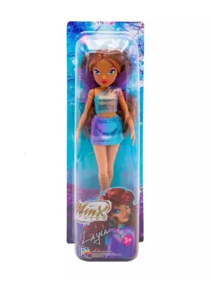 Шарнирная кукла Winx Club Лейла с крыльями, 24 см,