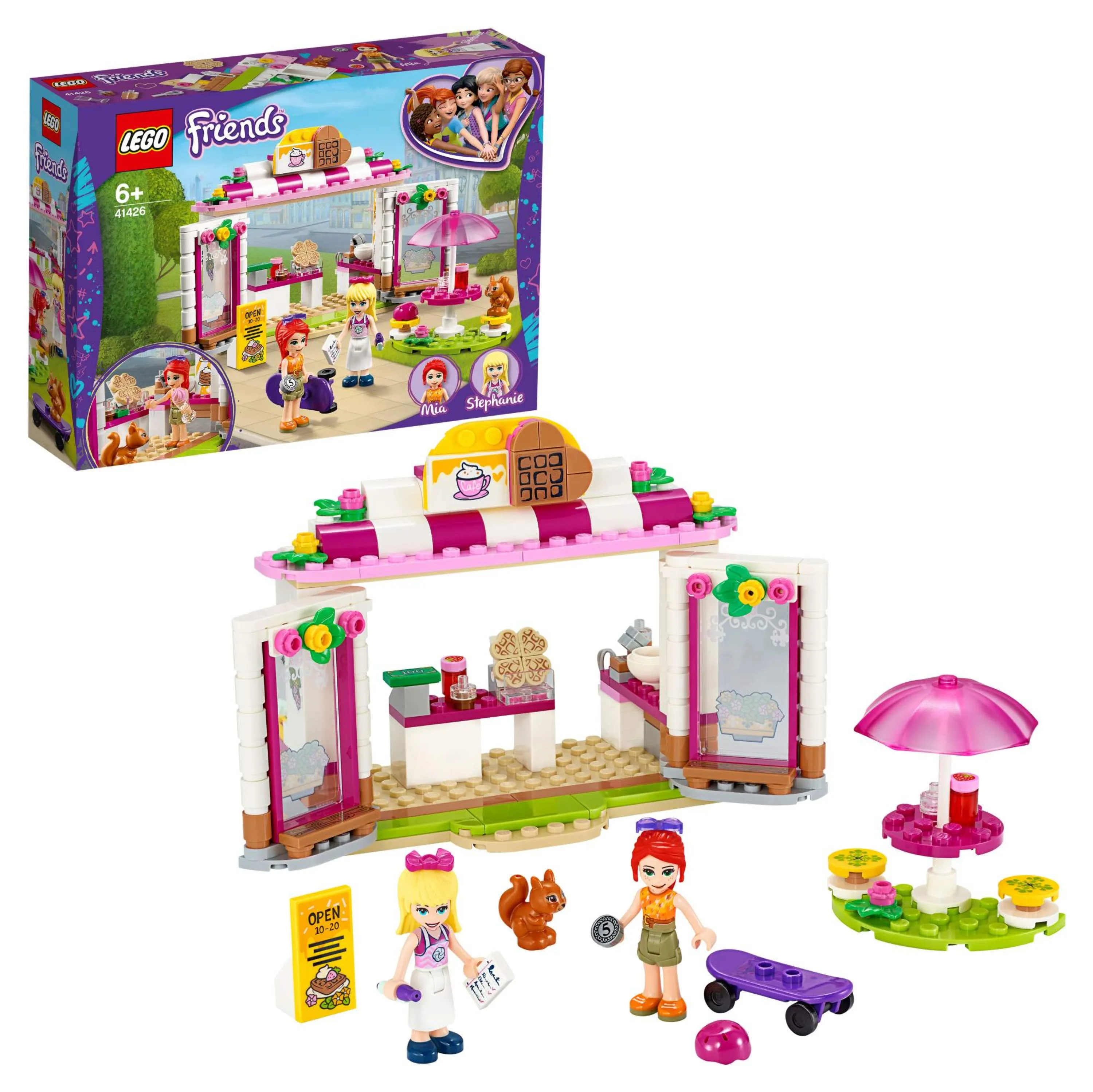 Конструктор LEGO Friends Кафе в парке Хартлейк Сити купить в Краснодаре:  лучшая цена в детском интернет-магазине DaniLand