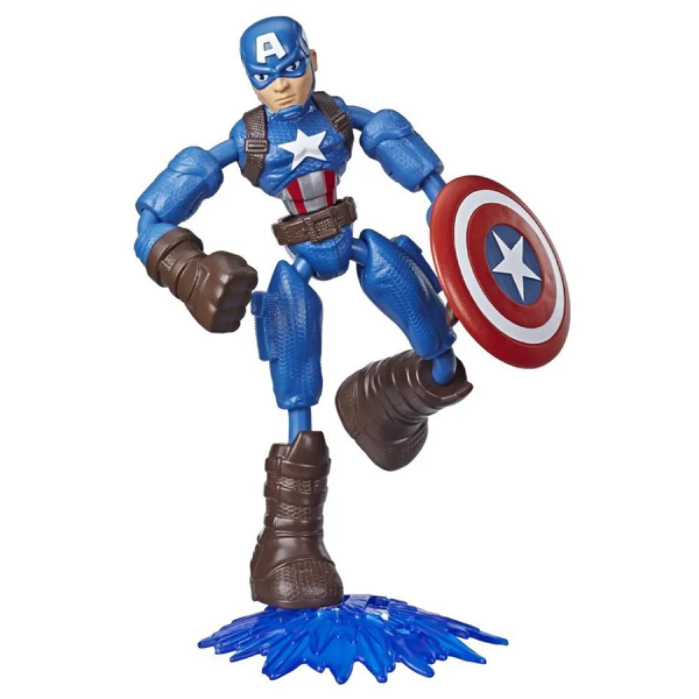 Игрушки Игрушка Hasbro Avengers фигурка 15 см Бенди Мстители Капитан Ам  купить в Краснодаре: лучшая цена в детском интернет-магазине DaniLand