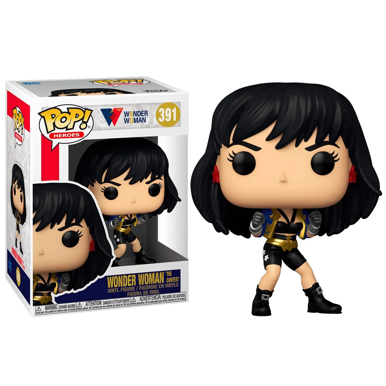 Игрушки Фигурка Funko POP Heroes: WW 80th: Чудо-женщина (WW (The Contest))  из фильма 