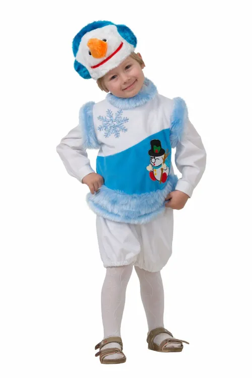 Продажа детских товаров для мальчиков и девочек - костюм снеговика