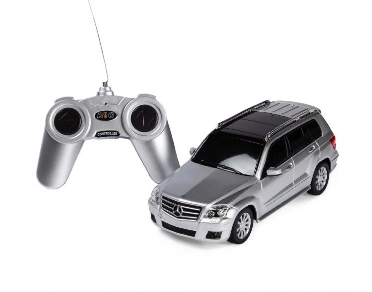 Машина р/у 1:24 Mercedes GLK, 20х7,6х8,1см, цвет серебряный 27MHZ купить в  Краснодаре: лучшая цена в детском интернет-магазине DaniLand