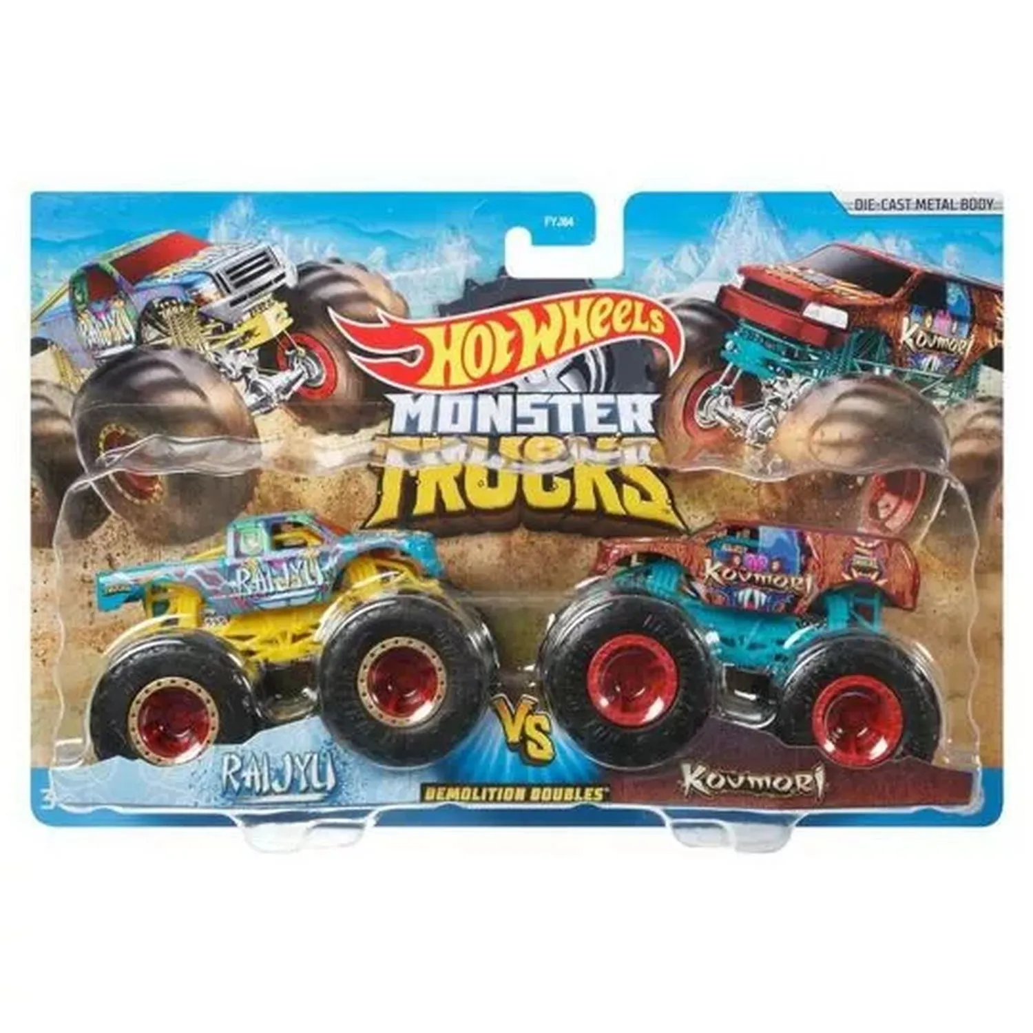 Hot Wheels Машинки Монстер трак коллекционные взаимное уничтожение в наборе  из 2-х штук купить в Краснодаре: лучшая цена в детском интернет-магазине  DaniLand