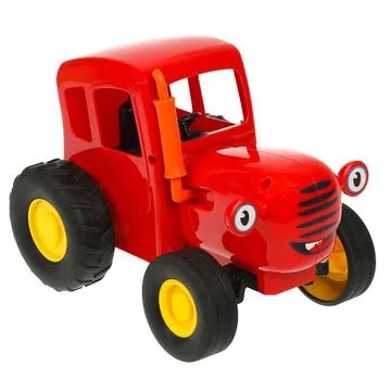 Модель р/у "Синий трактор" 20 см, звук, красный, Арт. BLUTRA-20RCS-RD
