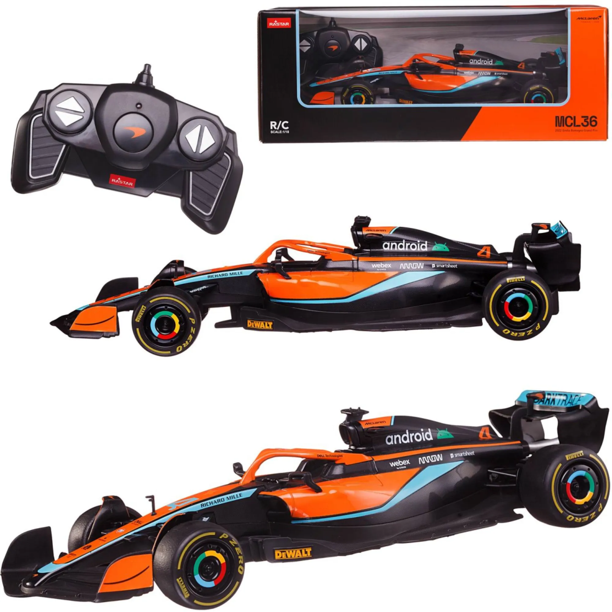 Машина р/у 1:18 Формула 1, McLaren F1 MCL36, 2,4G, цвет оранжевый, комплект  стикеров. купить в Краснодаре: лучшая цена в детском интернет-магазине  DaniLand