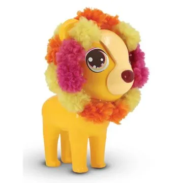 Набор для создания игрушки из помпонов Ruffle Fluffies, львёнок Леон